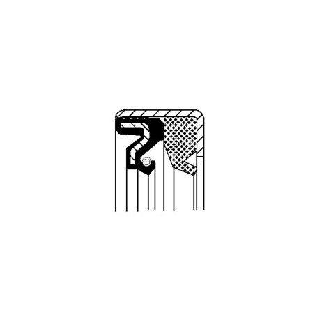 Simrit 30x44x14 Premium Rotary Shaft Oil Seal | High-Quality and Durable